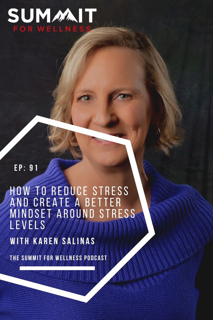 Karen Salinas teaches how to change your mindset around stress and to take care of your stress levels first.